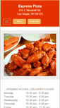 Mobile Screenshot of expresspizzalv.com